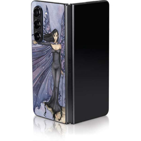 Cloak of Stars by Amy Brown Galaxy Z Fold5 5G Skin